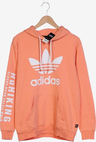 ADIDAS ORIGINALS Sweatshirt & Zip-Up Hoodie in M in Orange: front