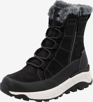 Après-ski Rieker Sport en noir : devant