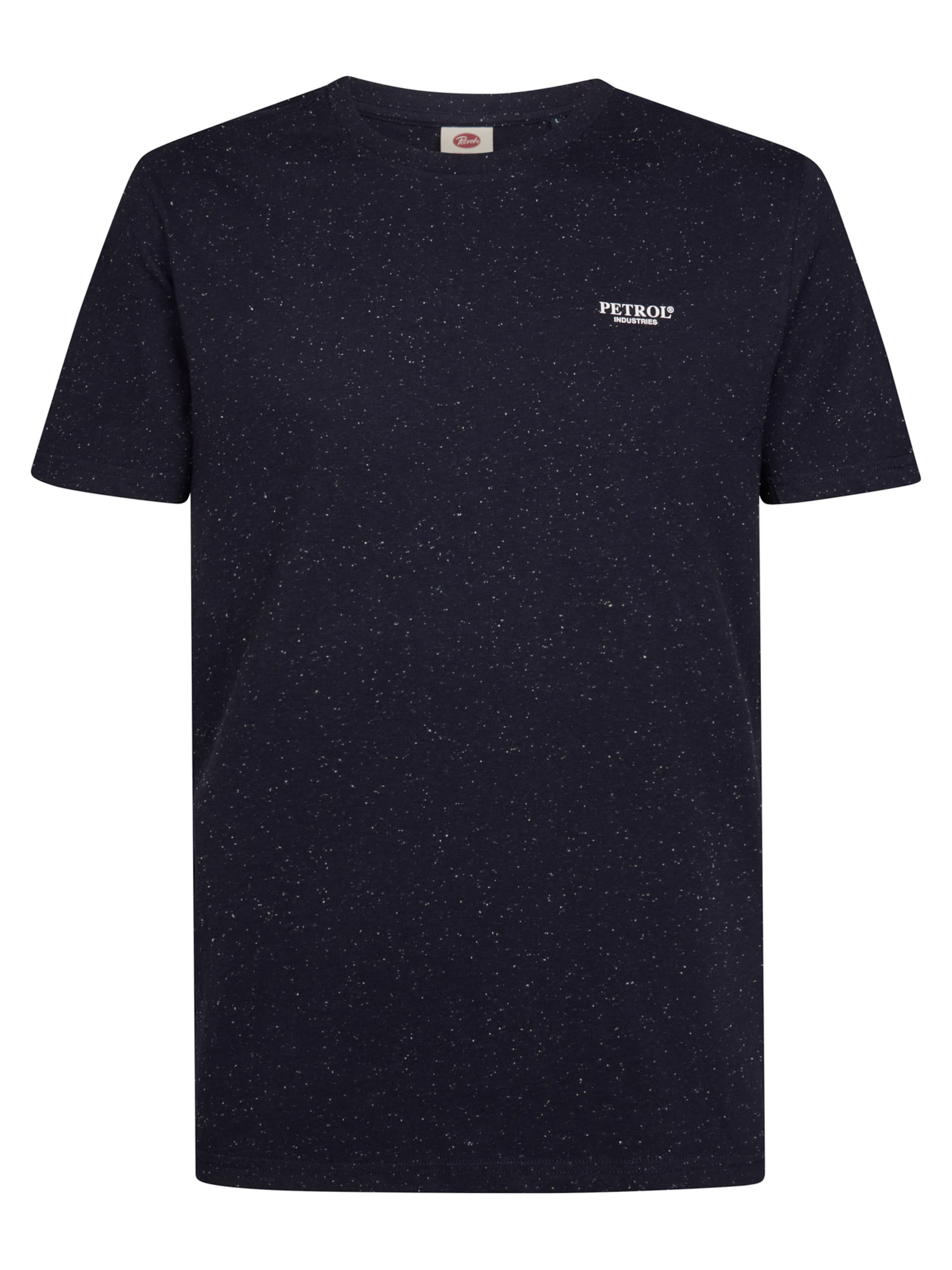 T-Shirt Petrol Industries en bleu : devant