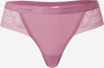 SLOGGI - Tanga 'S Shadow' em roxo: frente