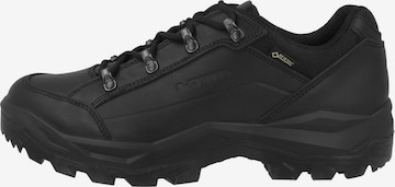 Chaussure basse LOWA en noir : devant