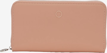O bag Wallet in Pink: front