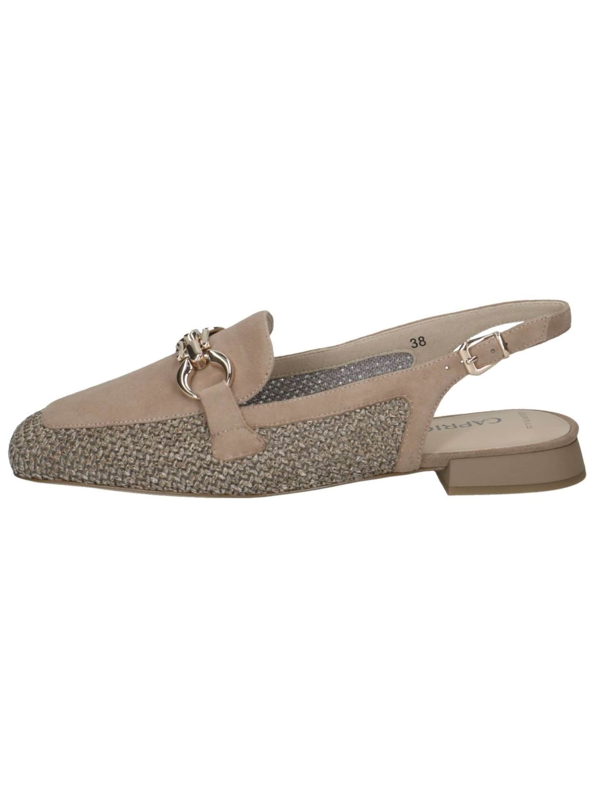 Escarpins à bride arrière CAPRICE en marron