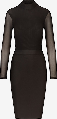 Rochie de cocktail de la Kraimod pe negru: față