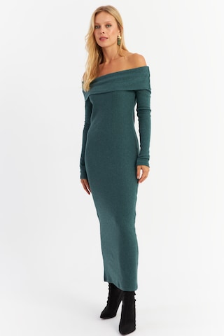 Cool & Sexy - Vestido de malha em verde