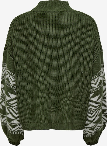 Pull-over 'AZTA' ONLY en vert