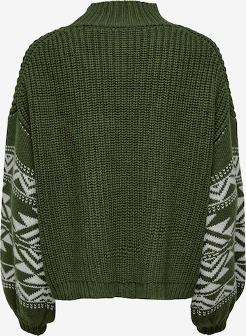 ONLY Sweter 'AZTA' w kolorze zielony