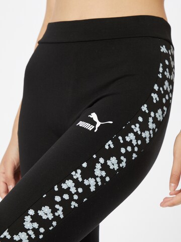 PUMA Skinny Leggings i svart