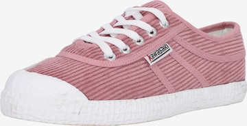 KAWASAKI Sneakers laag 'Original Corduroy' in Roze: voorkant