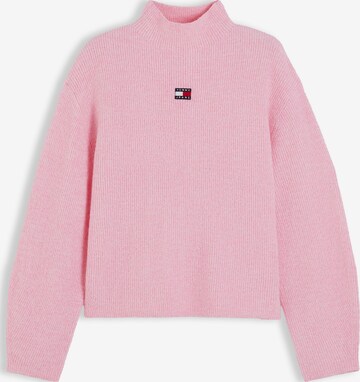 rožinė Tommy Jeans Megztinis: priekis