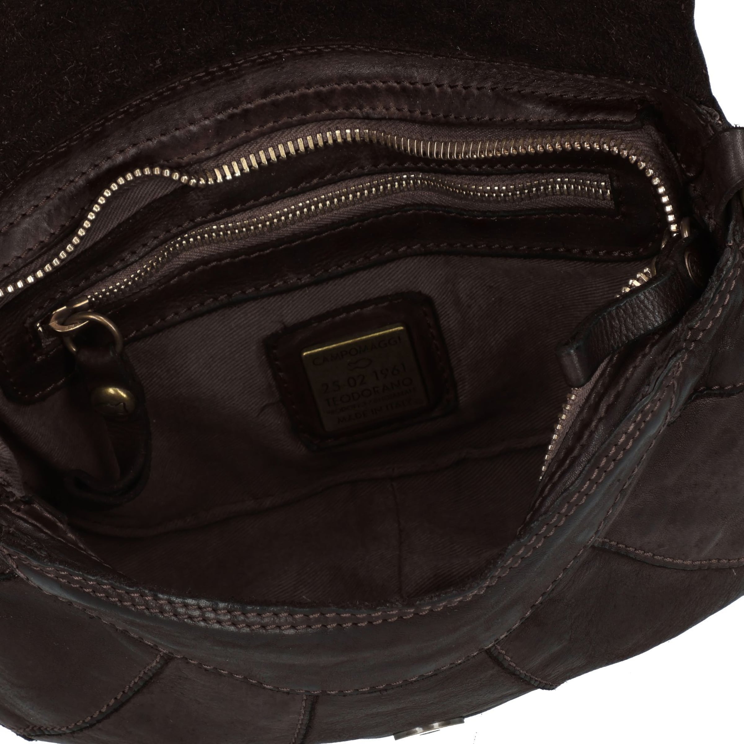 Campomaggi Schultertasche 'Mimma' in Schwarz