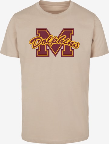 T-Shirt 'Sex Education M Dolphins Netflix TV Series' F4NT4STIC en beige : devant