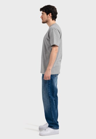 Oldskull Shirt 'Basic Oldskull 25' in Grey