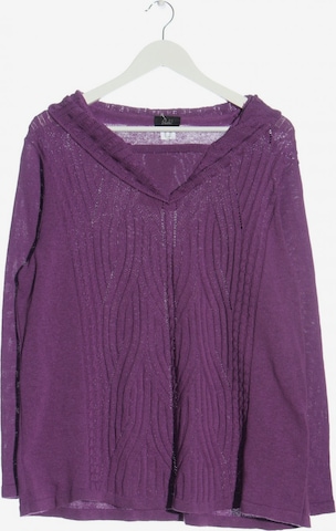Paola! Sweater & Cardigan in 4XL in Purple: front