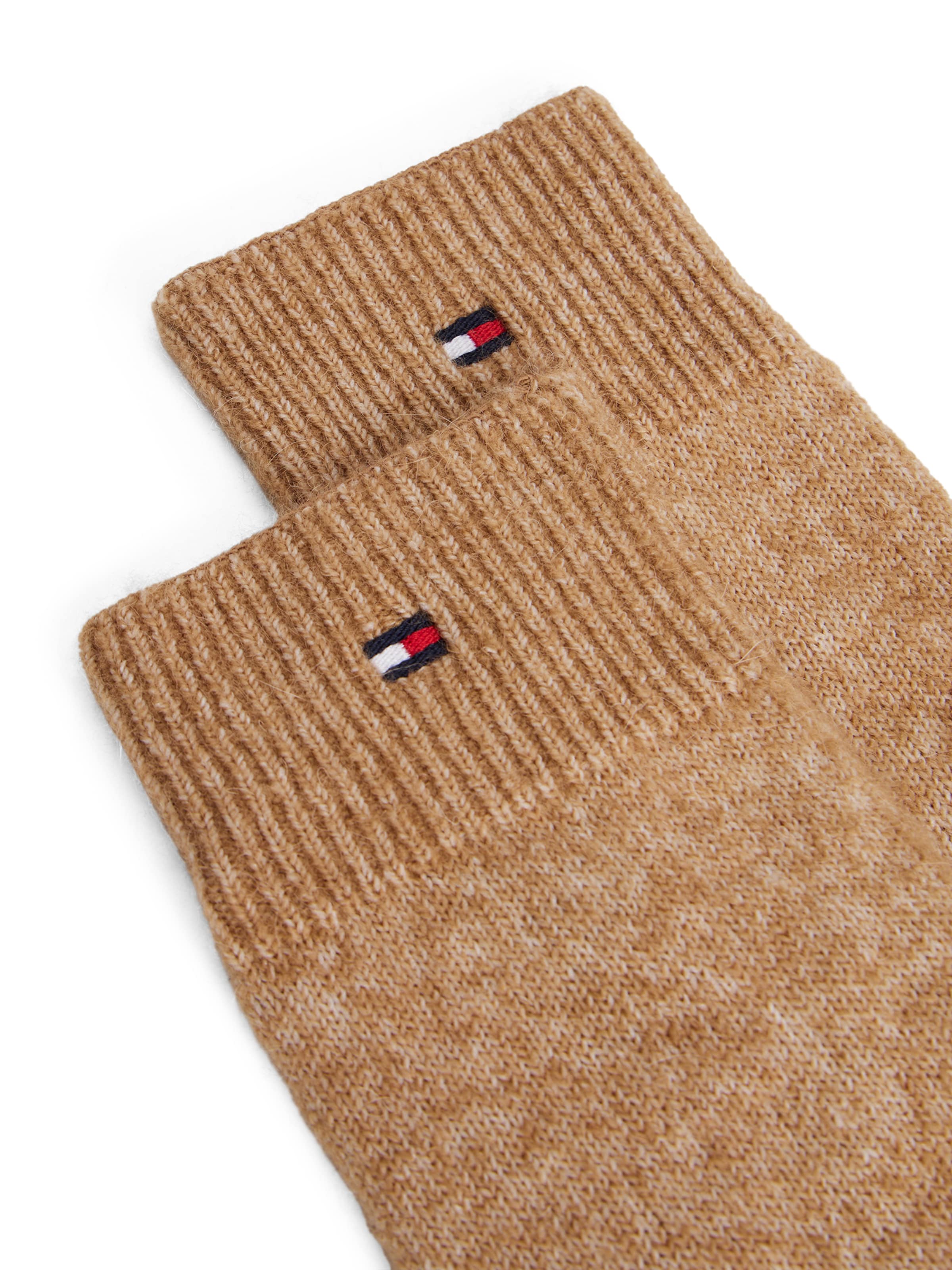 TOMMY HILFIGER - Luvas com dedos em verde