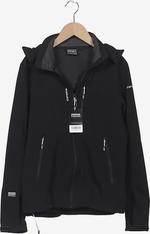 ICEPEAK Jacke M in Schwarz: Vorderseite
