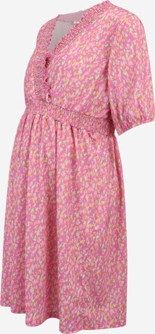 MAMALICIOUS Kleid 'Maya' in Pink: predná strana