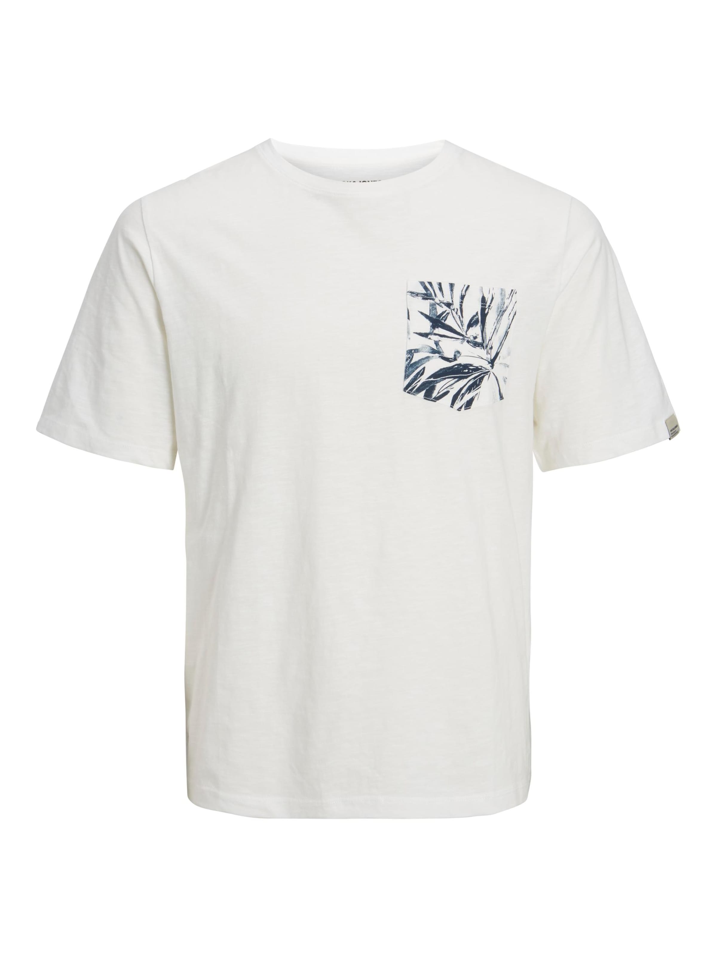 JACK & JONES Shirt 'JORCrayon' in White: front