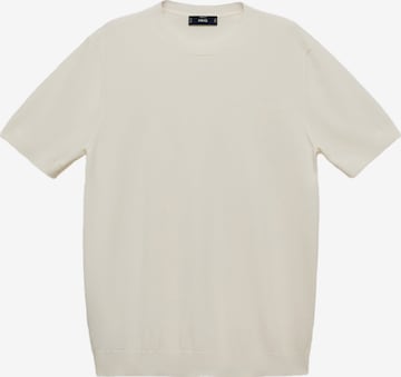 MANGO MANPulover 'ARRAONA' - bijela boja: prednji dio