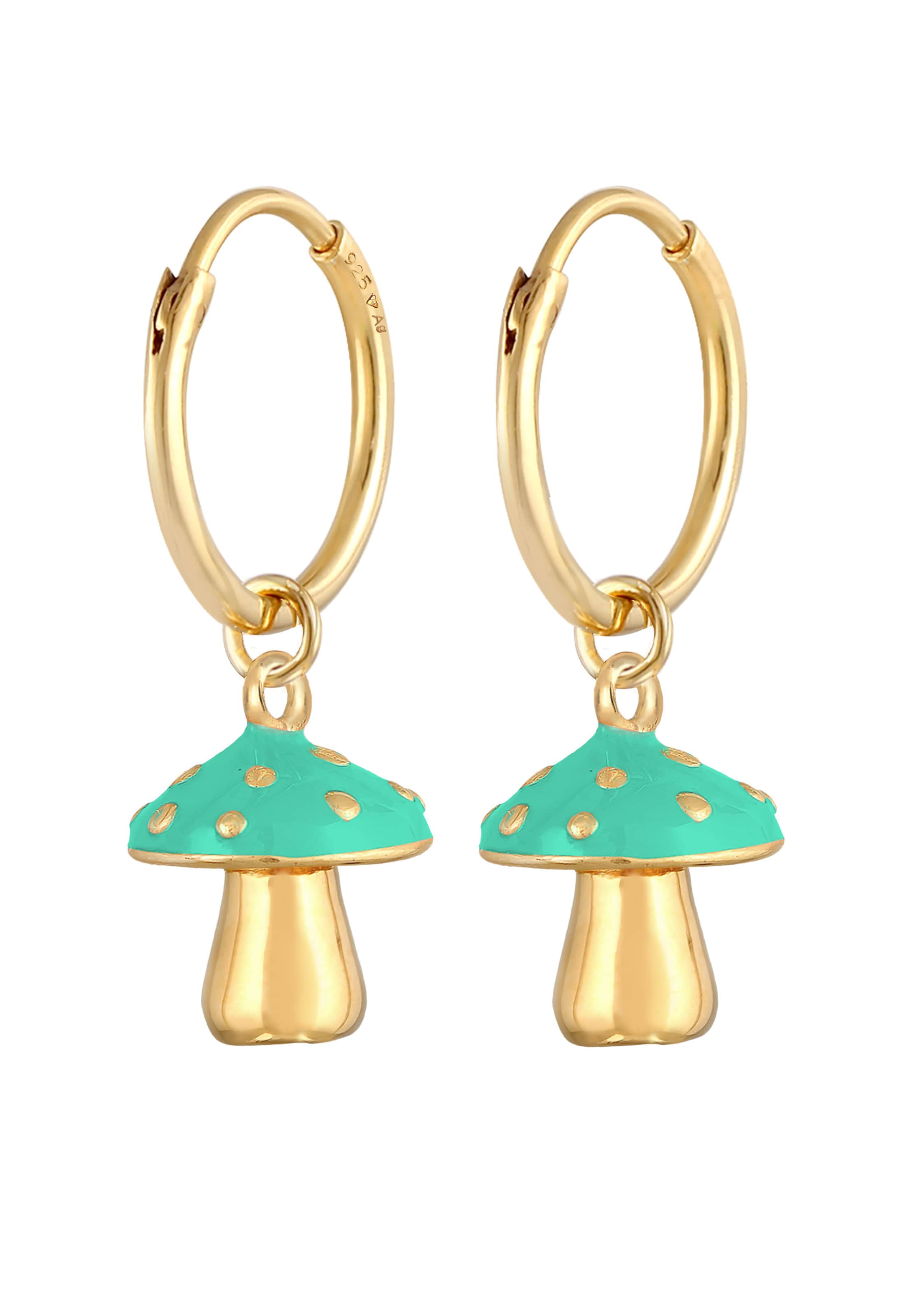 Boucles d'oreilles ELLI en or : devant