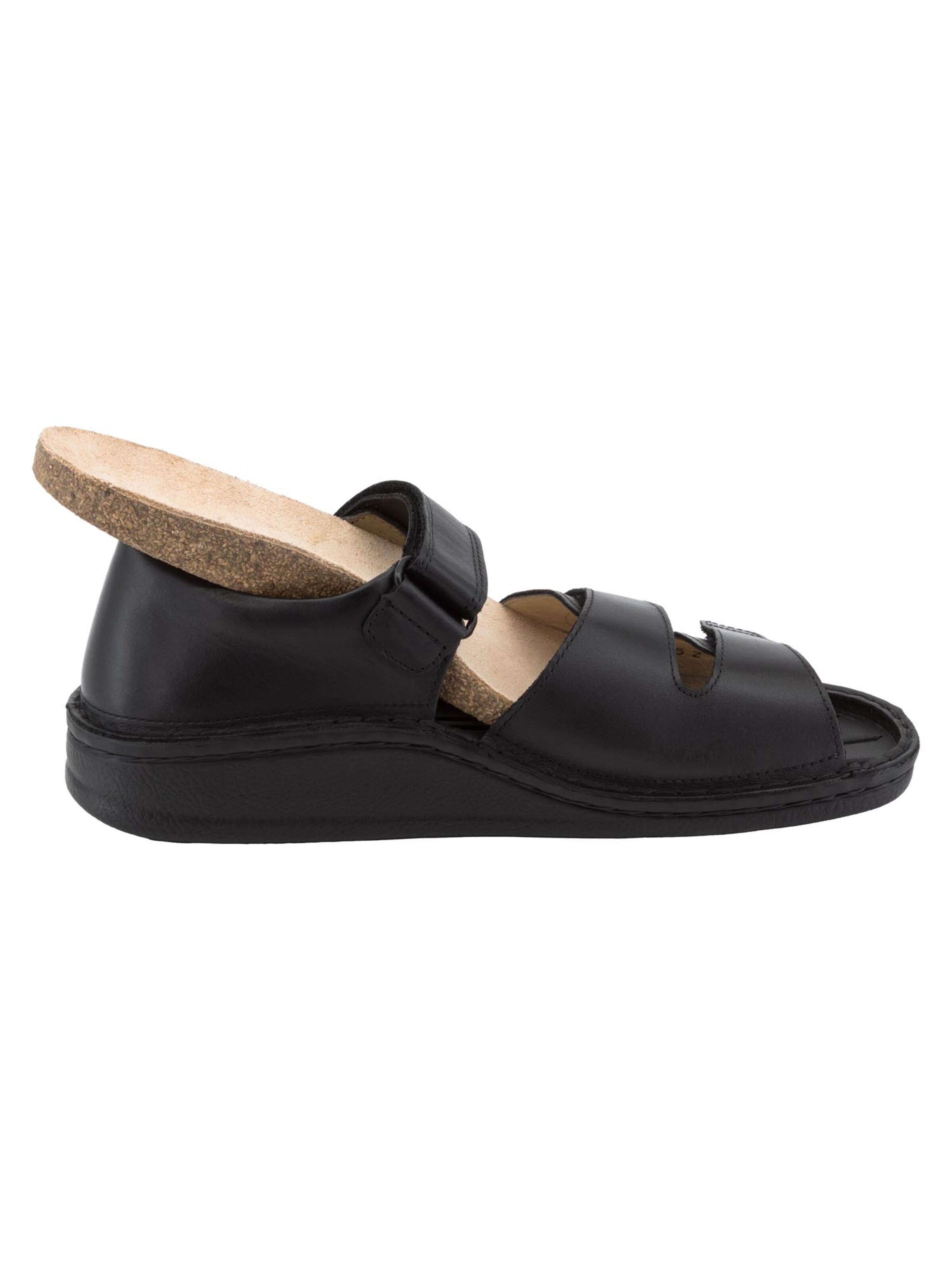 Finn Comfort Sandalen 'Baltrum' in Zwart