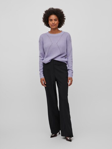 VILA Sweater 'Oa' in Purple