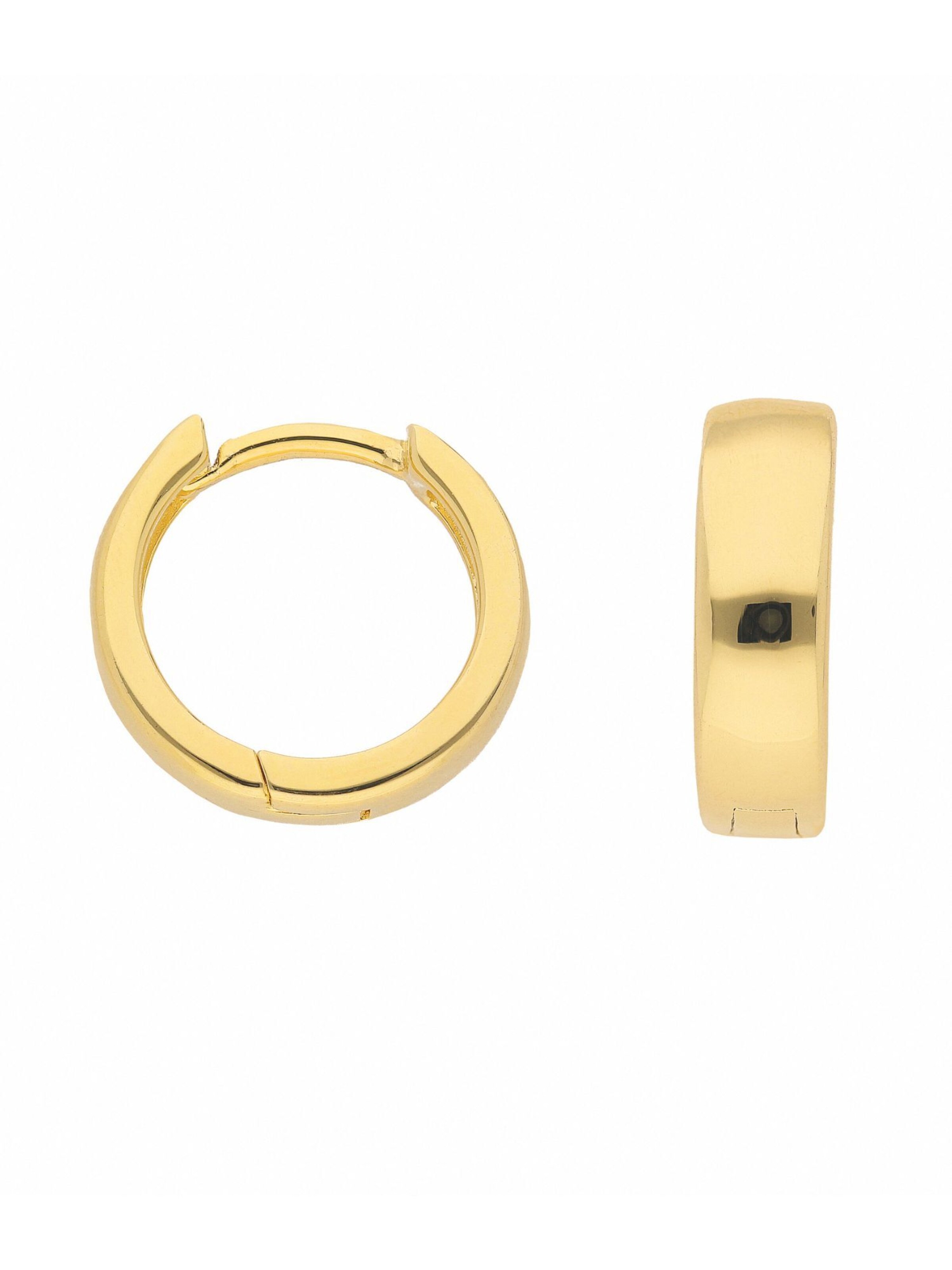 Adelia´s Ohrringe in Gold: Vorderseite