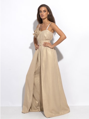JIORO Jumpsuit 'ESSENTIALS'‌‌‌‌‌‌‌‌‌‌ in Beige