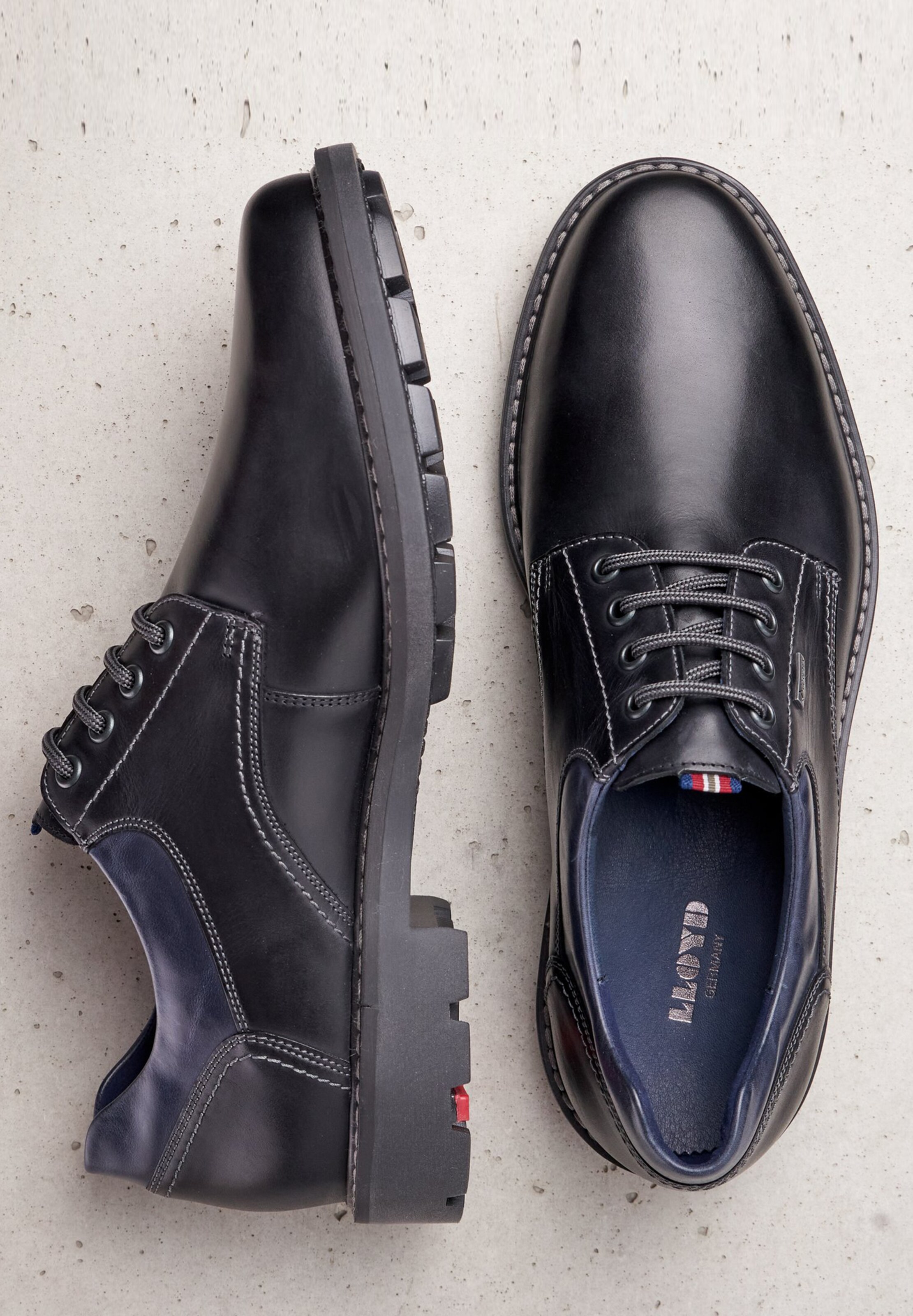Männer Halbschuhe LLOYD Schnürschuh 'Vanja' in Schwarz - WH62352 Männer Halbschuhe LLOYD Schnürschuh 'Vanja' in Schwarz - WH62352