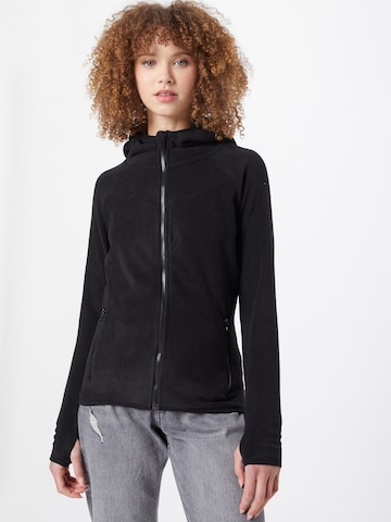 Urban Classics Fleece jas in Zwart: voorkant