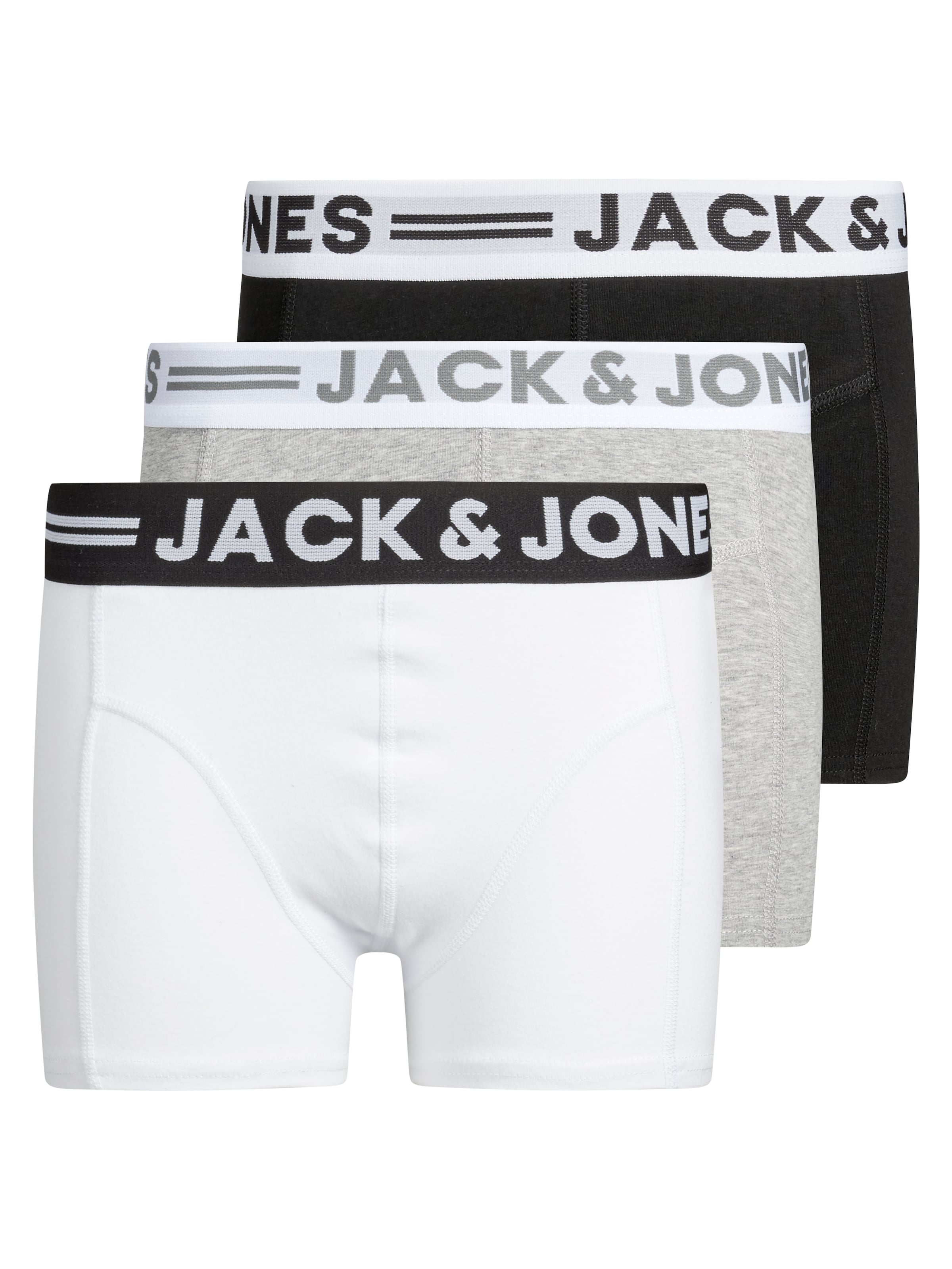 Jack & Jones Junior Underpants in Grey: front