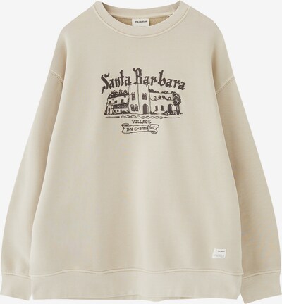 Pull&Bear Sweatshirt i beige / antracit, Produktvy