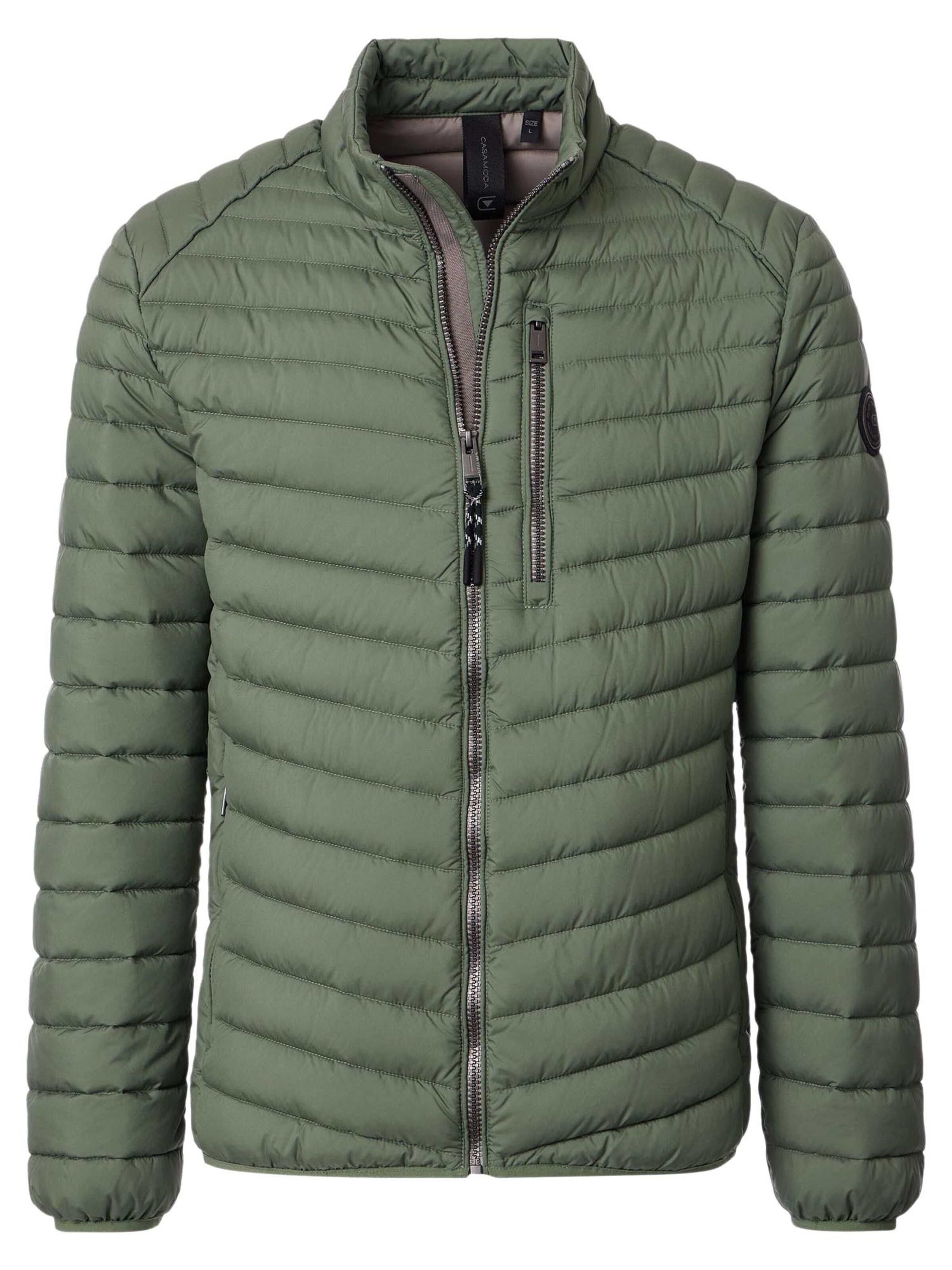 CASAMODA Übergangsjacke 'Basic'‌‌‌‌‌‌‌‌ in Grün: Vorderseite