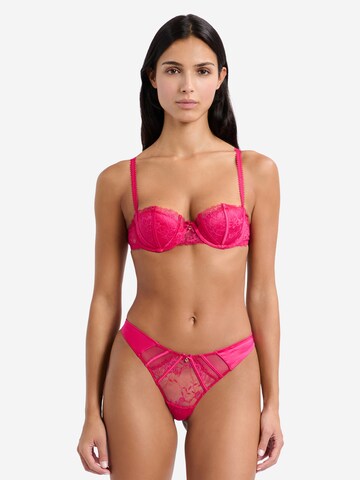 ETAM Balconette BH 'Mascarade' in Pink