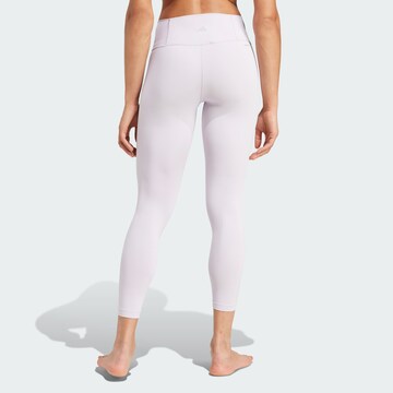 ADIDAS PERFORMANCE Skinny Sports trousers 'All Me' in Purple