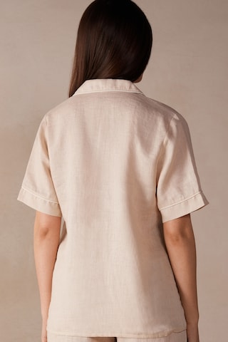 INTIMISSIMI Pajama Shirt in Beige