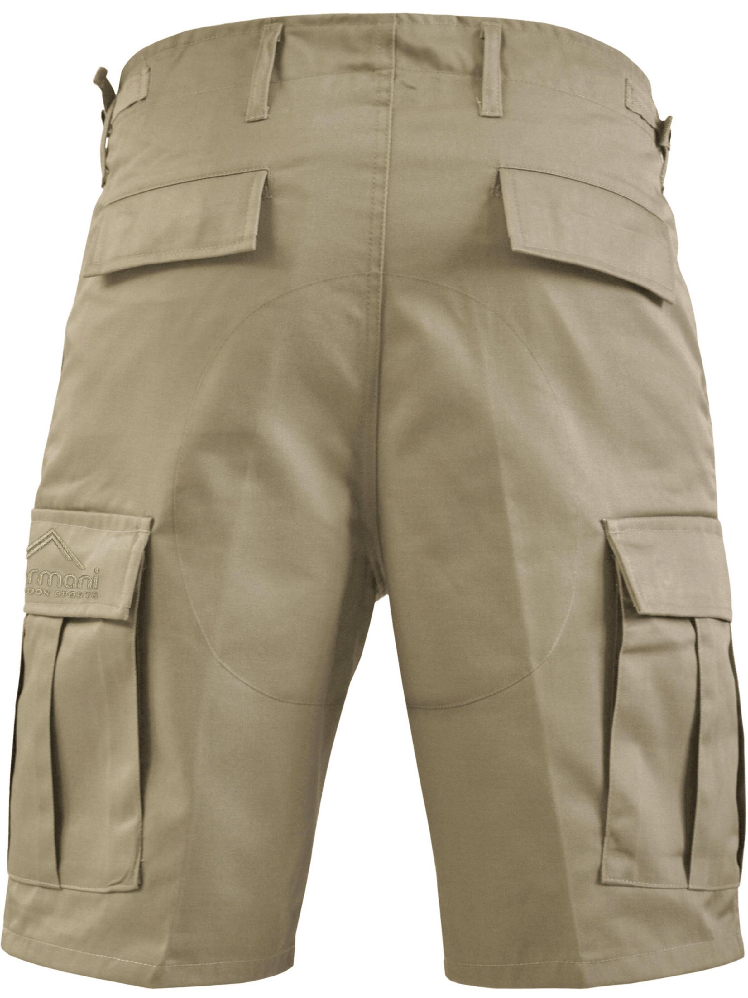 Regular Pantalon outdoor 'Dasht' normani en vert