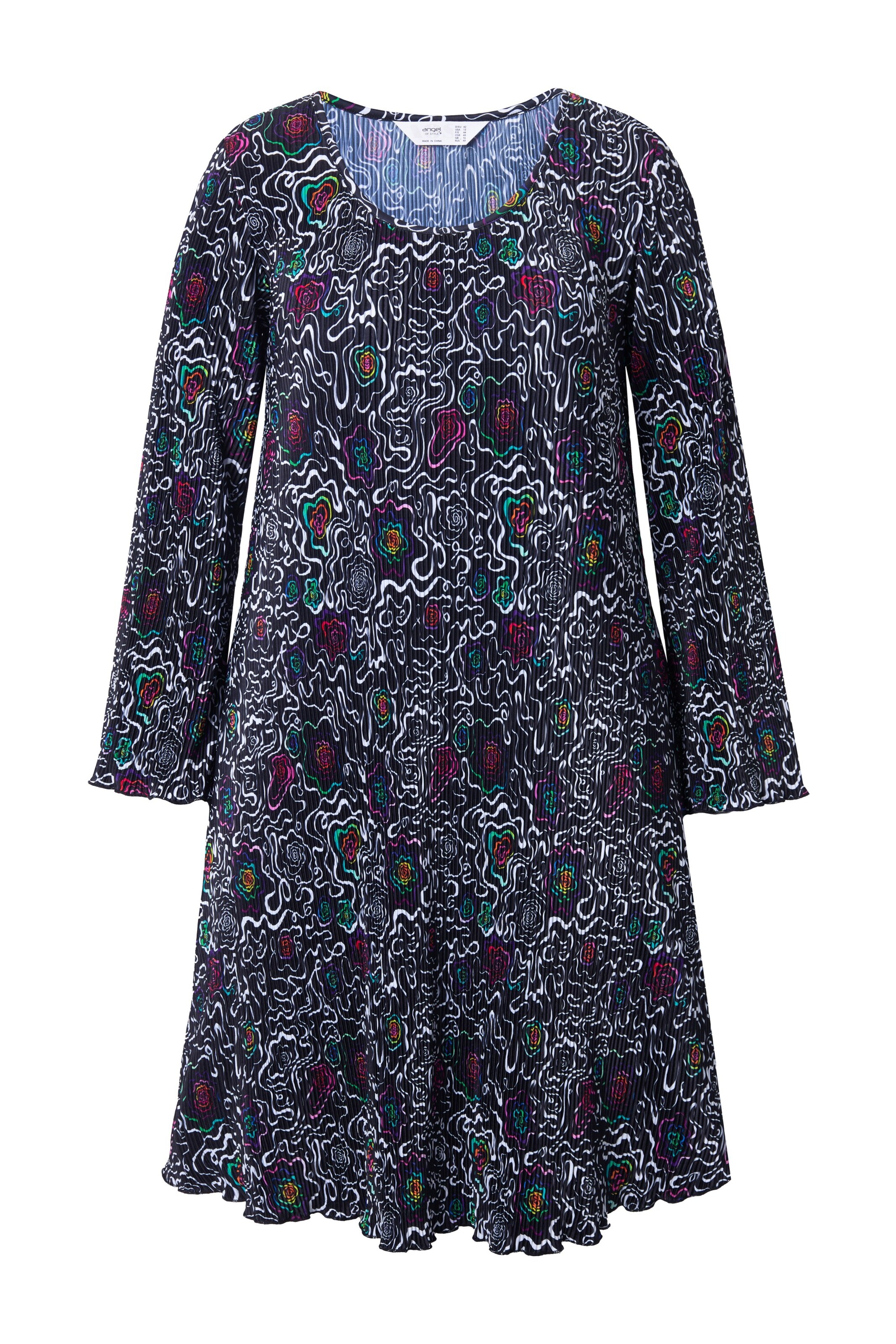 Angel of Style Kleid in Schwarz: Vorderseite