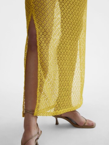 SOMETHINGNEW Beach Dress in Yellow