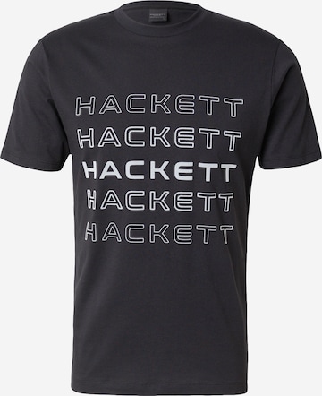 juoda Hackett London Marškinėliai: priekis