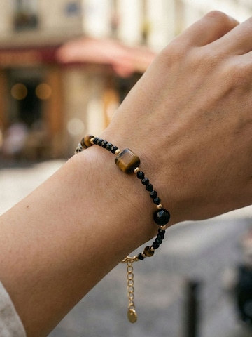 Nemomatheo Necklace 'Monolith – Statement-Steinanhänger' in Black
