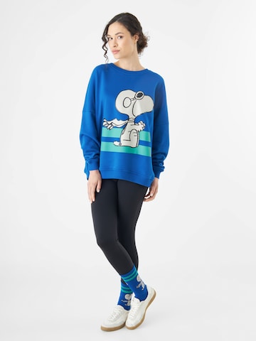 CODELLO Sweatshirt 'Peanuts™' in Blauw