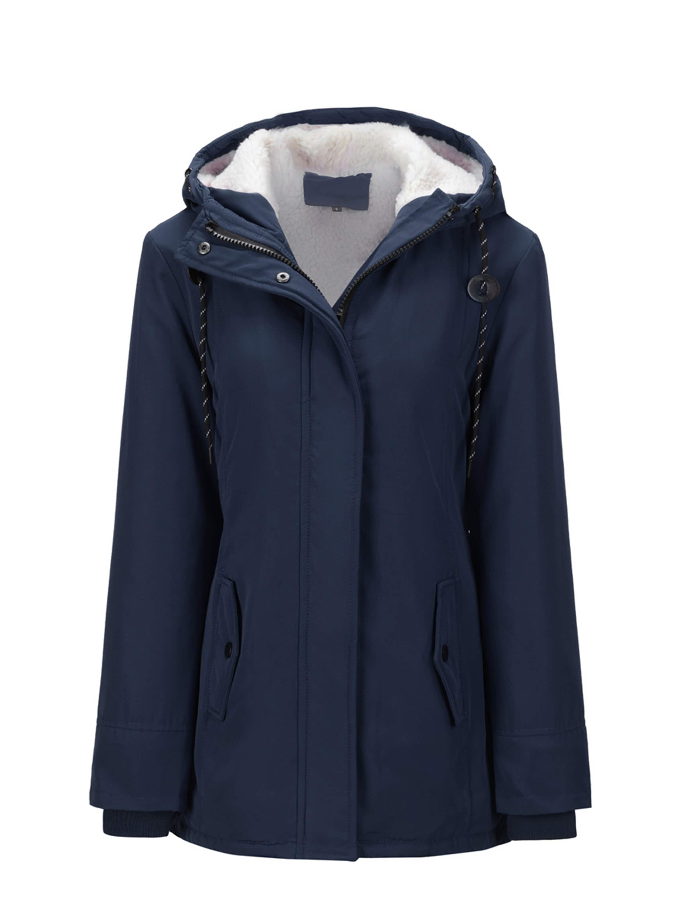 YOUTHUP Winterjacke‌‌‌‌‌‌‌ in Blau: Vorderseite