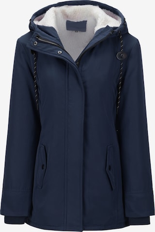YOUTHUP Winterjacke in Blau: Vorderseite