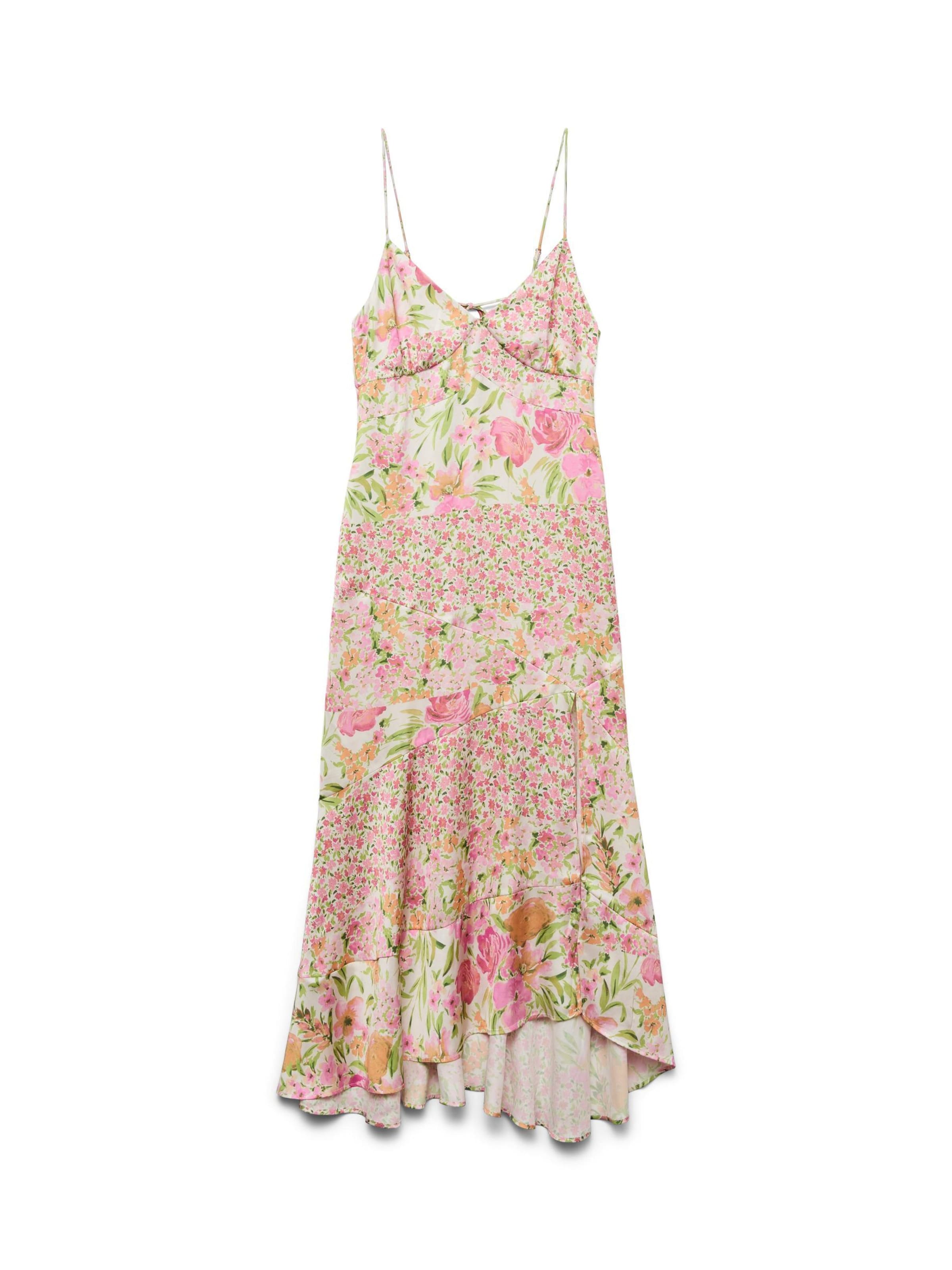 VERO MODA - Vestido de verano 'VMAlthea' en blanco: frente