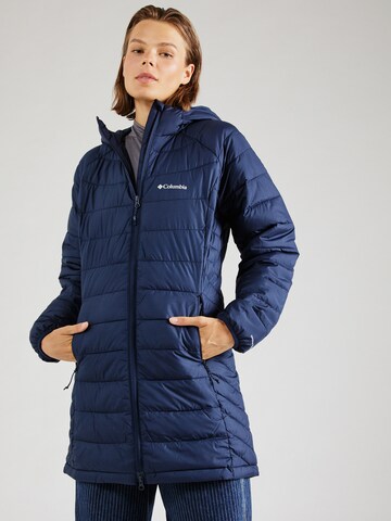 COLUMBIA Outdoorjas 'Powder Lite II' in Blauw: voorkant