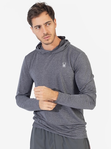 Sweat de sport Spyder en gris