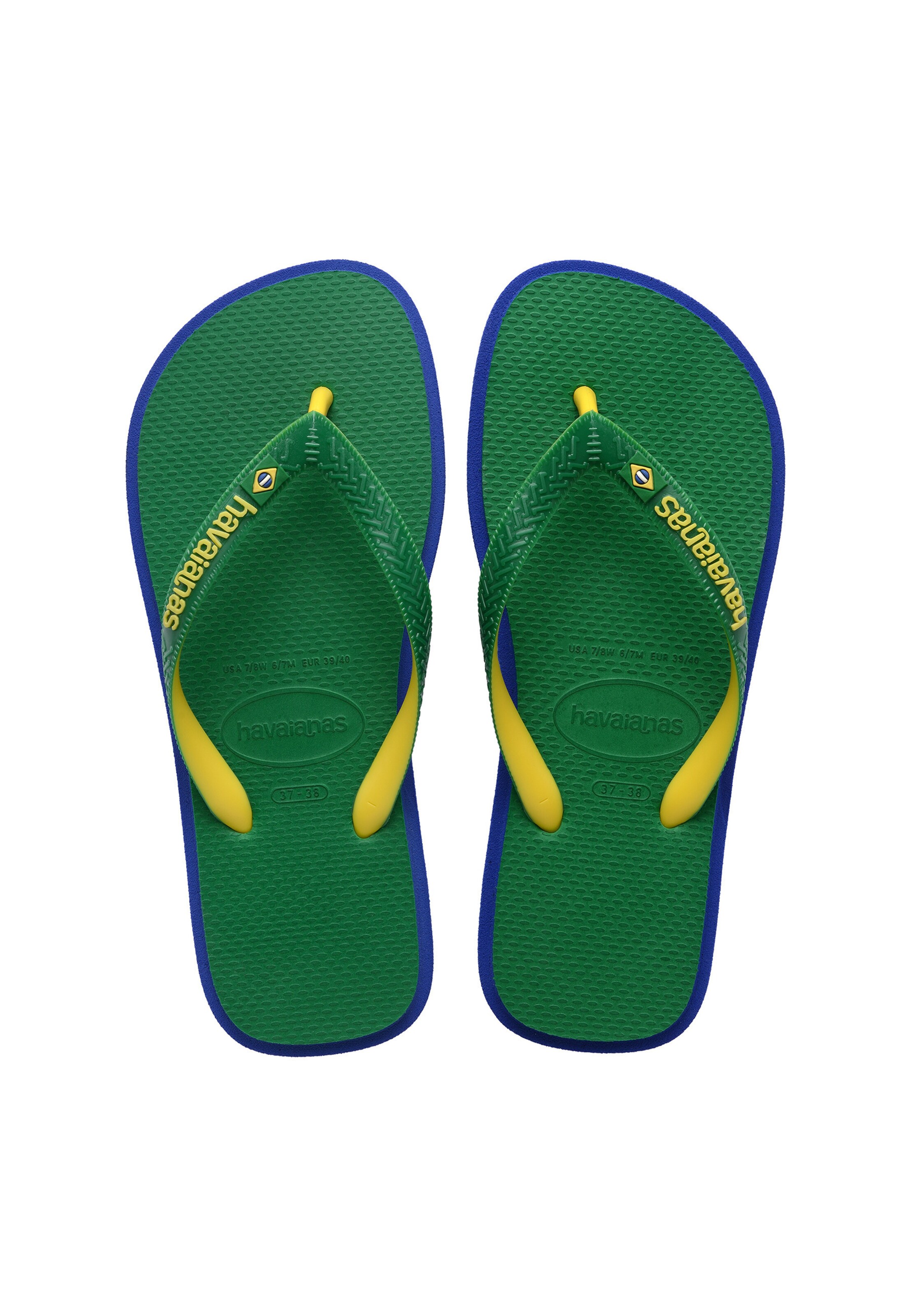 Zoccoletto 'Brasil' di HAVAIANAS in verde