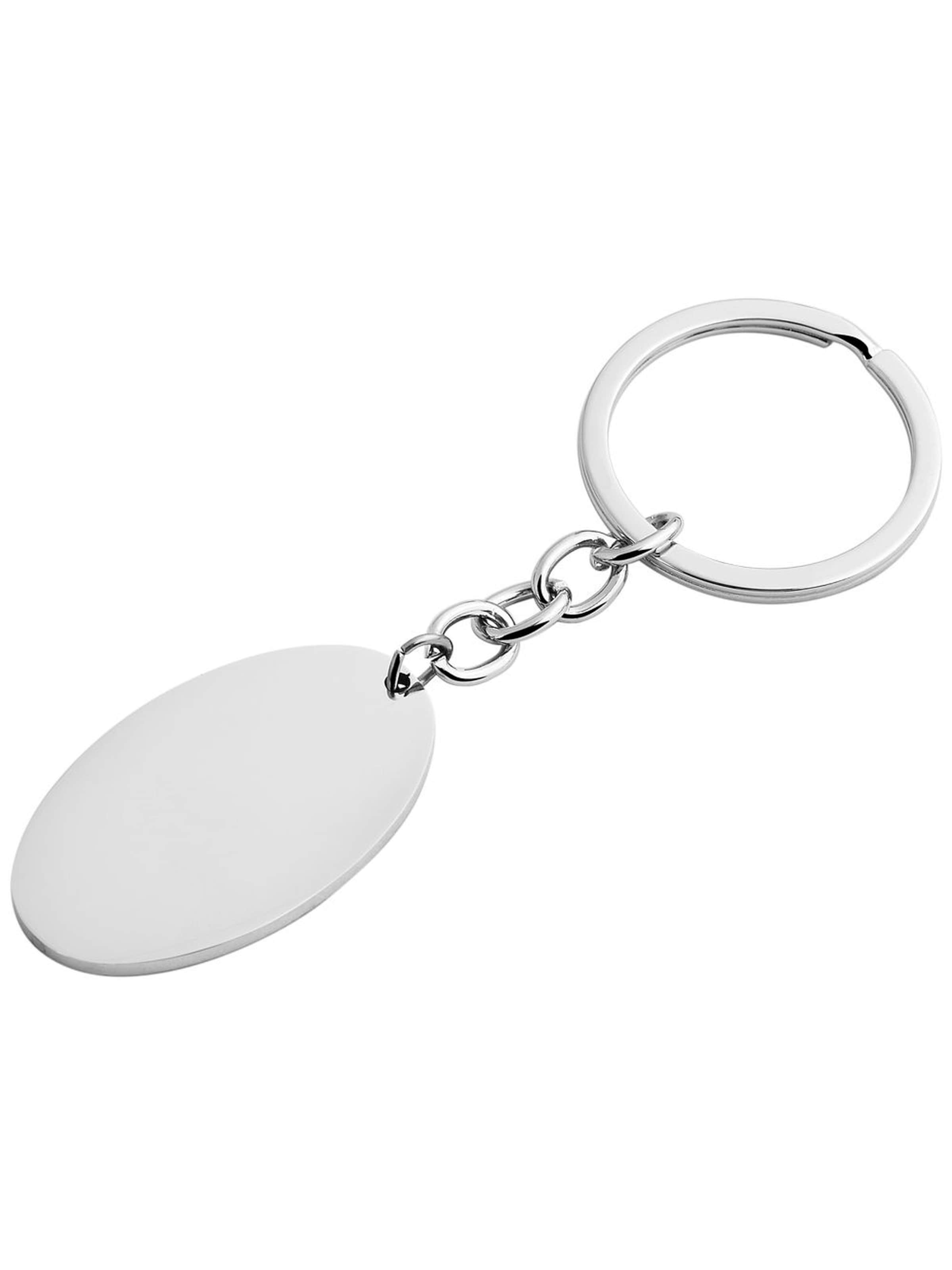 Akzent Key Ring 'Oxana, langlebig' in Silver