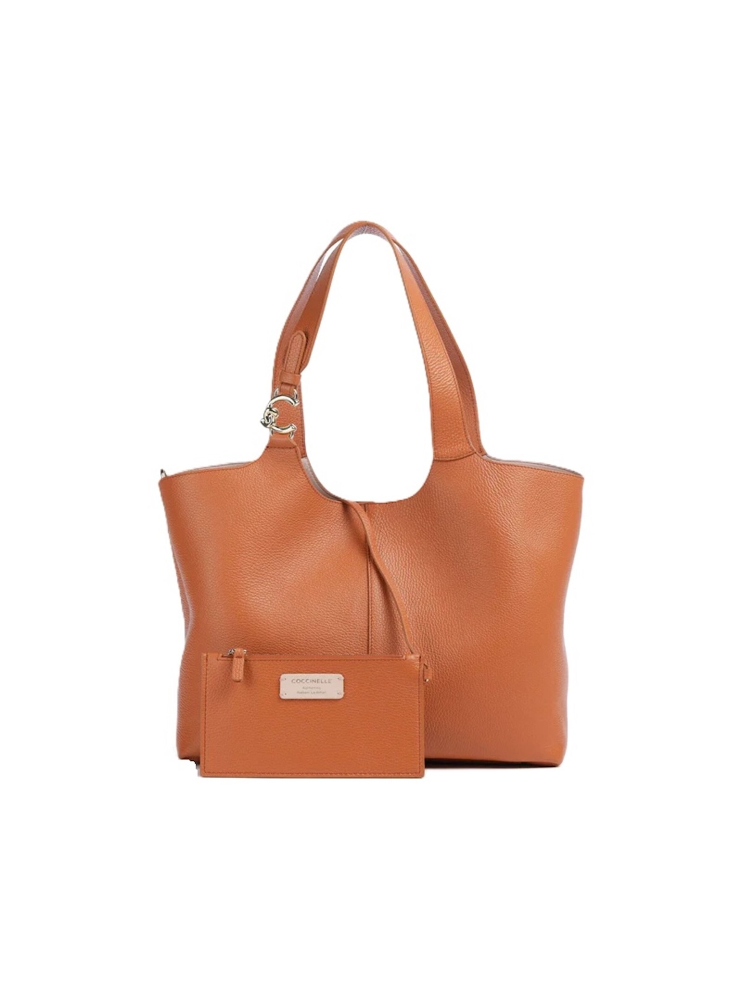 Borsa a spalla 'E1SHA110101' di Coccinelle in arancione: frontale